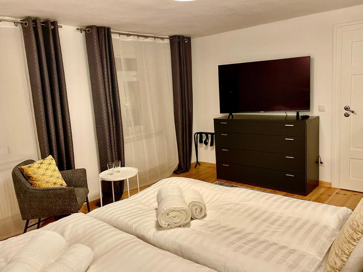 Voh Studio Mitten In Vohenstrauss, Smart-Tv, Parkplatz Exterior foto